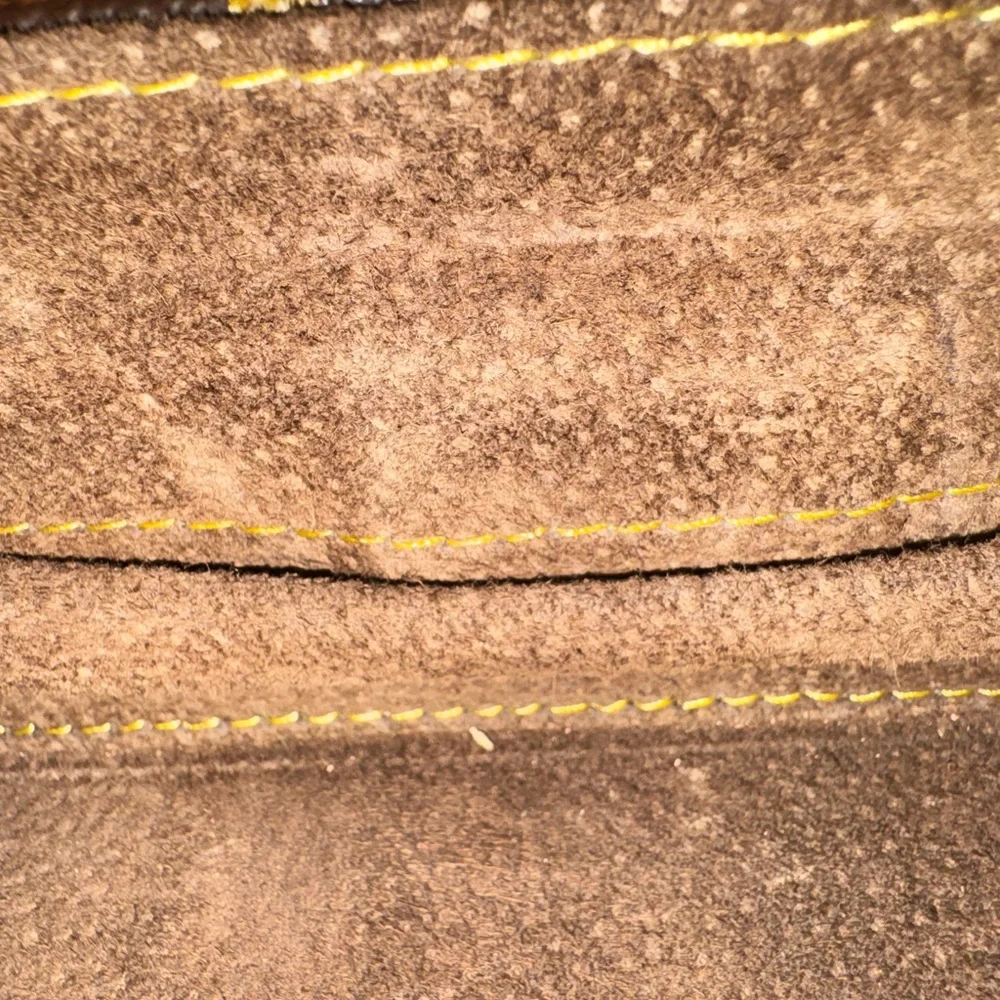 Louis Vuitton Brown and Tan Monogram Briefcase